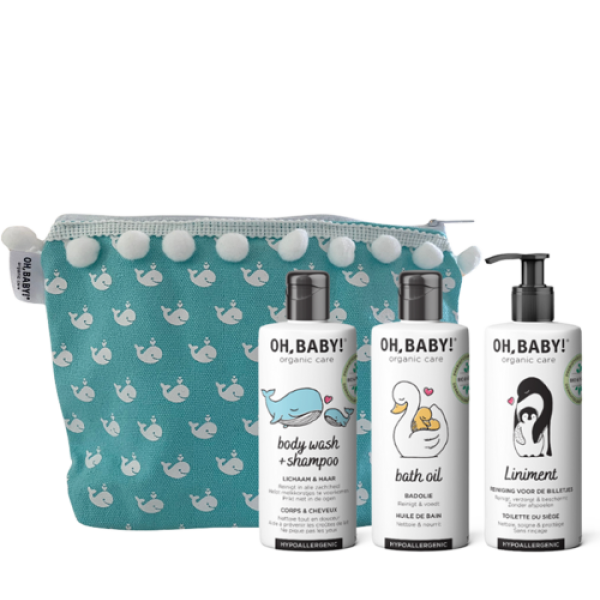 OH, BABY! Organic Care Essentials Mini komplekts