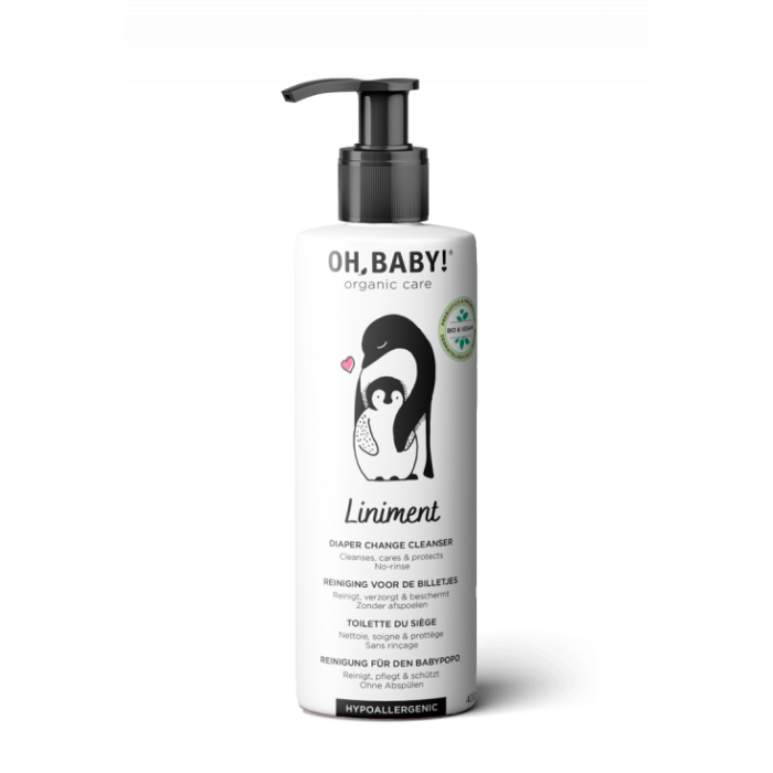 OH, BABY! Organic Care Liminent losjons autiņu zonas kopšanai OH, BABY! Organic Care Liminent losjons autiņu zonas kopšanai